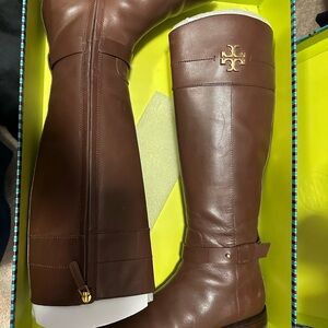 Tory Burch Brown Heeled Boots